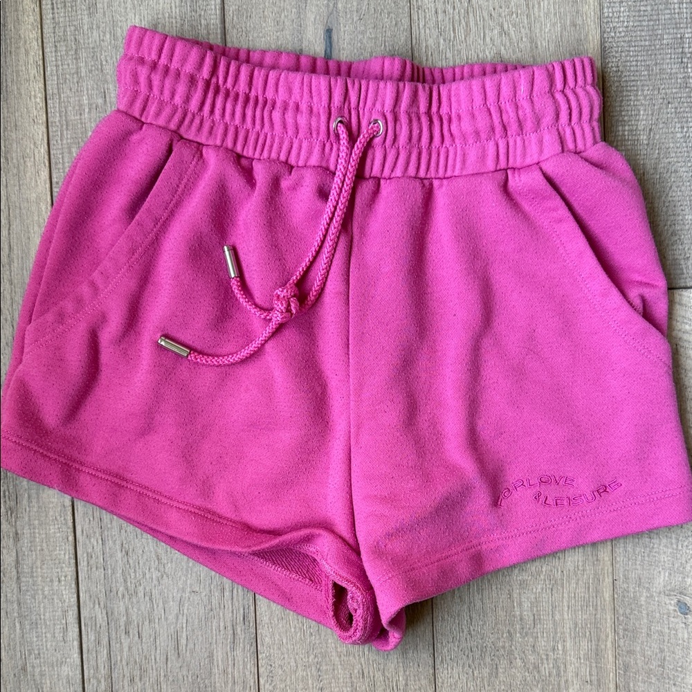 For Love and Lemons Leisure Sweat Shorts